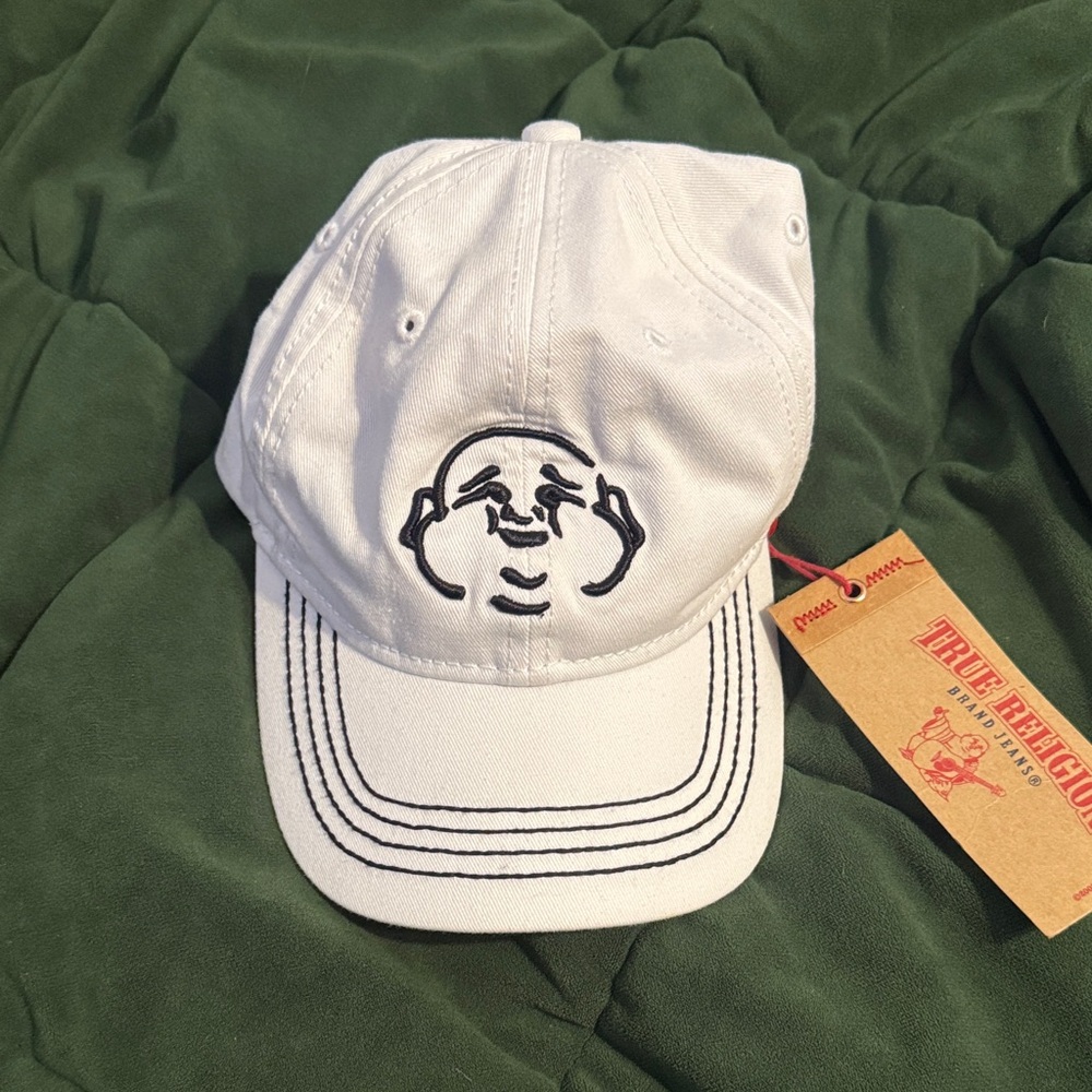 True Religion Cap with Embroidered Design